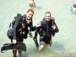 Gozo scuba diving centre instruction.
